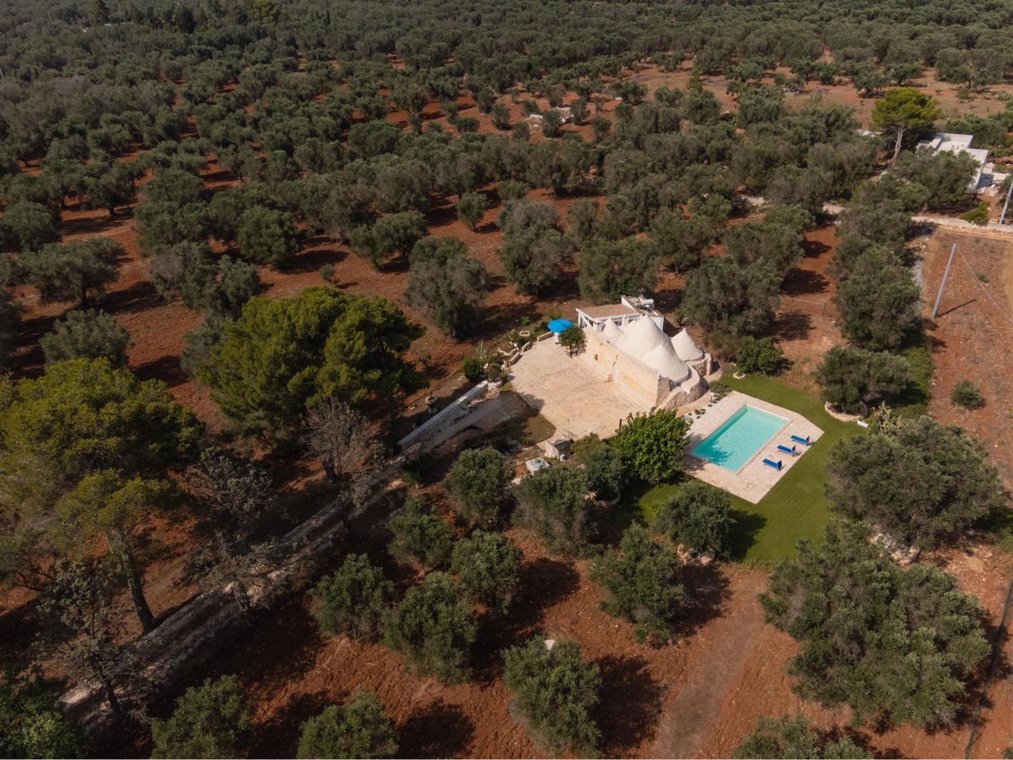 Apartamento Trullo Tarantini Con Piscina Privata Latiano Exterior foto